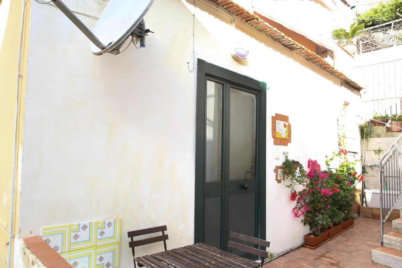 Casa Rosa Appartamento Con Giardino Cetara Exterior photo